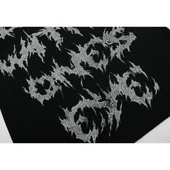 Hellstar T-shirt Direct Printing Pattern High-quality pure cotton high-street clothing