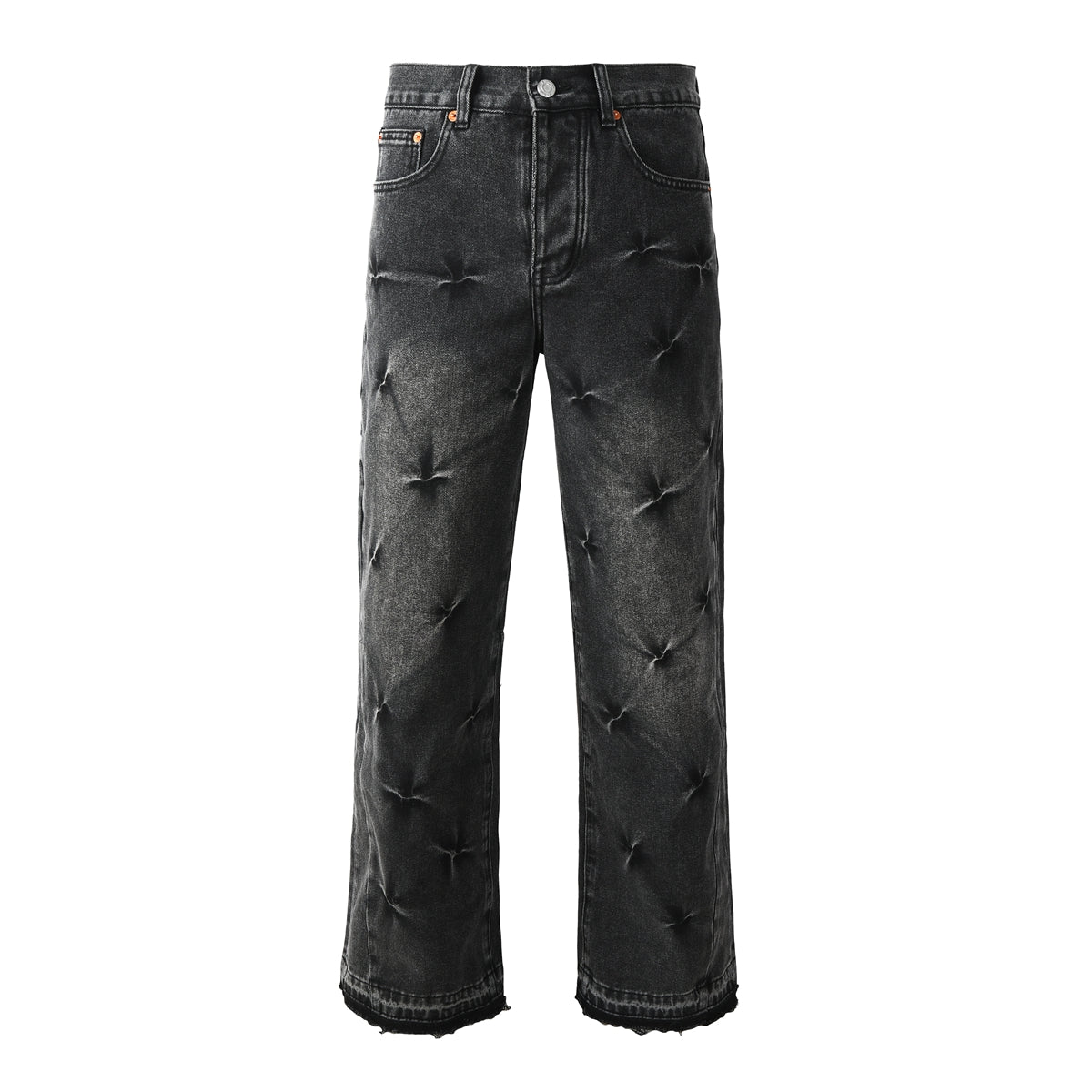 Mens trendy purple jeans 100% cotton High Street Distressed