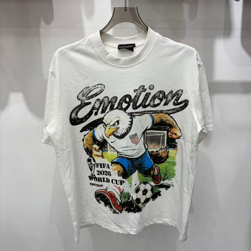 MIXED EMOTION T SHIRTS High-quality streetwear made from 260g pure cotton fabric.
