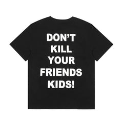 Revenge T Shirts High-quality streetwear with trendy Painted decoration