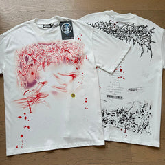 Hellstar T shirts High-street style, pure cotton, loose fit