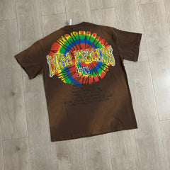 DUAA T shirts trendy brand monkey-wash distressed finish