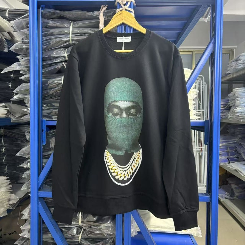 IH NOM UH NIT Crew neck sweatshirt High-quality pure cotton streetwear style