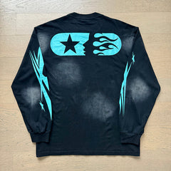 Hellstar Long Sleeve Shirts High-quality pure cotton high-street clothing