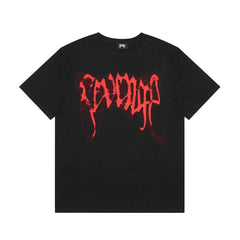 Revenge T Shirts High-quality streetwear with trendy Painted decoration