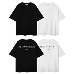 IH NOM UH NIT T shirts High-quality pure cotton streetwear style
