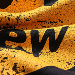 DREW HOUSE Hoodie  Black cracked smiley face