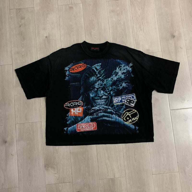 RARE PEACE T SHIRTS High-quality streetwear made from 260g pure cotton fabric.
