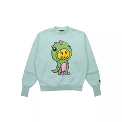 DREW HOUSE Hoodie Green dinosaur