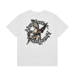 Revenge T Shirts High-quality streetwear with trendy Painted decoration