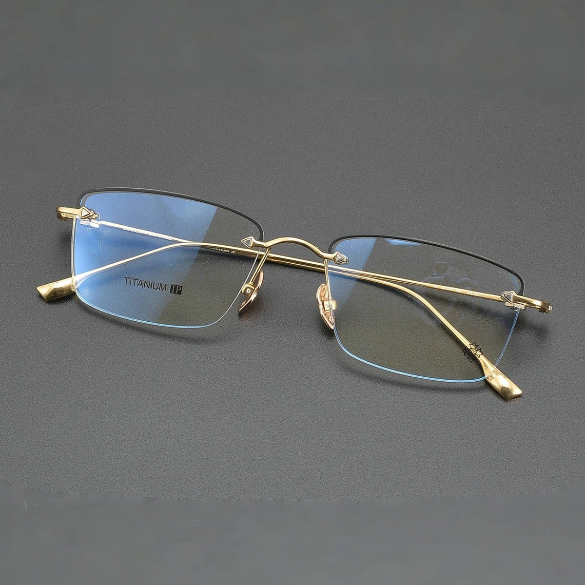 CHH Chrome Hearts Glasses Pure Titanium Ultra Light Business Glasses Frame