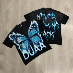 DUAA T shirts Latest European and American fashion rhinestone short-sleeved T-shirt