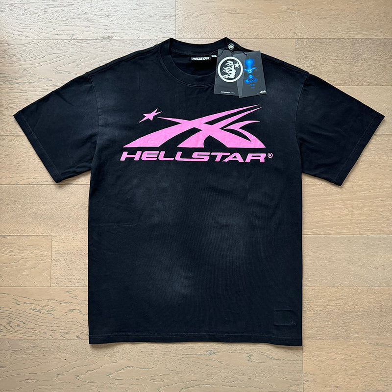 Hellstar T Shirts Retro style high street trend High-quality pure cotton high-street clothing