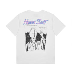 Revenge T Shirts High-quality streetwear with trendy Painted decoration